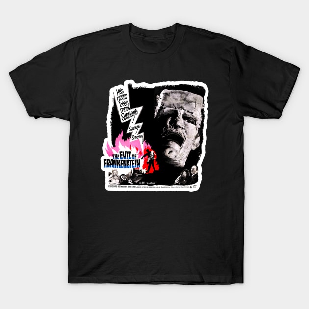 The Evil of Frankenstein T-Shirt by Scum & Villainy